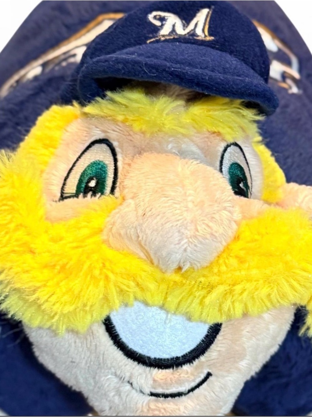 Rare Retired Milwaukee Brewers Bernie Brewer Mini Pillow Pet